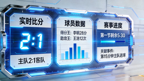 体育数据可视化大屏
